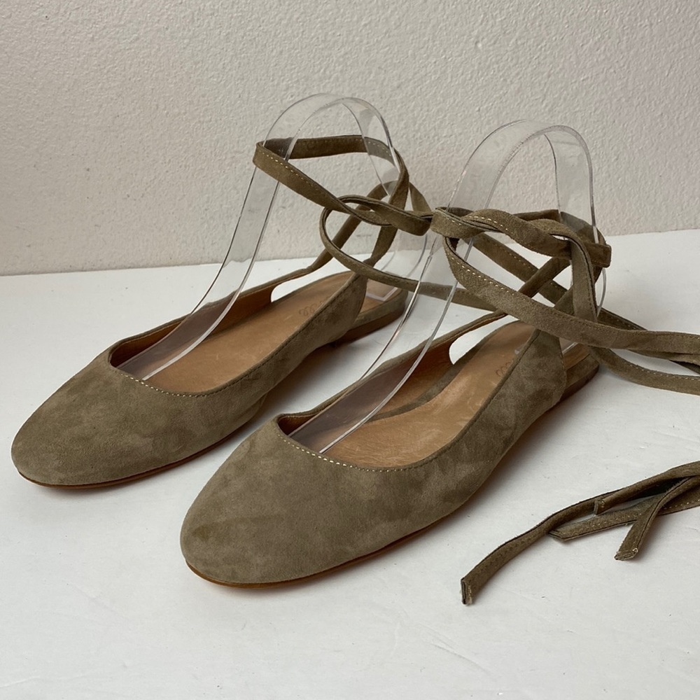 Madewell Olive Green Flats